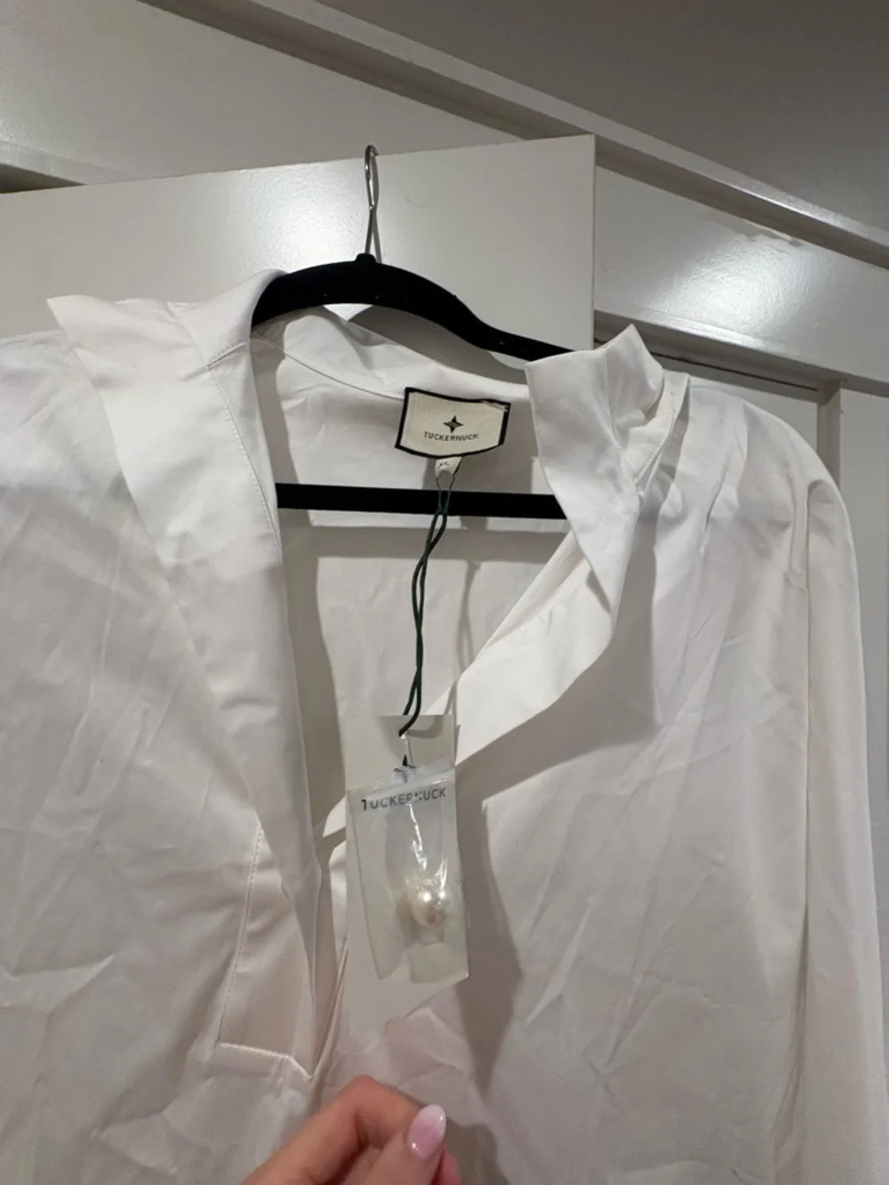 Tuckernuck White Relaxed Cotton Tunic - Picture 5 of 5